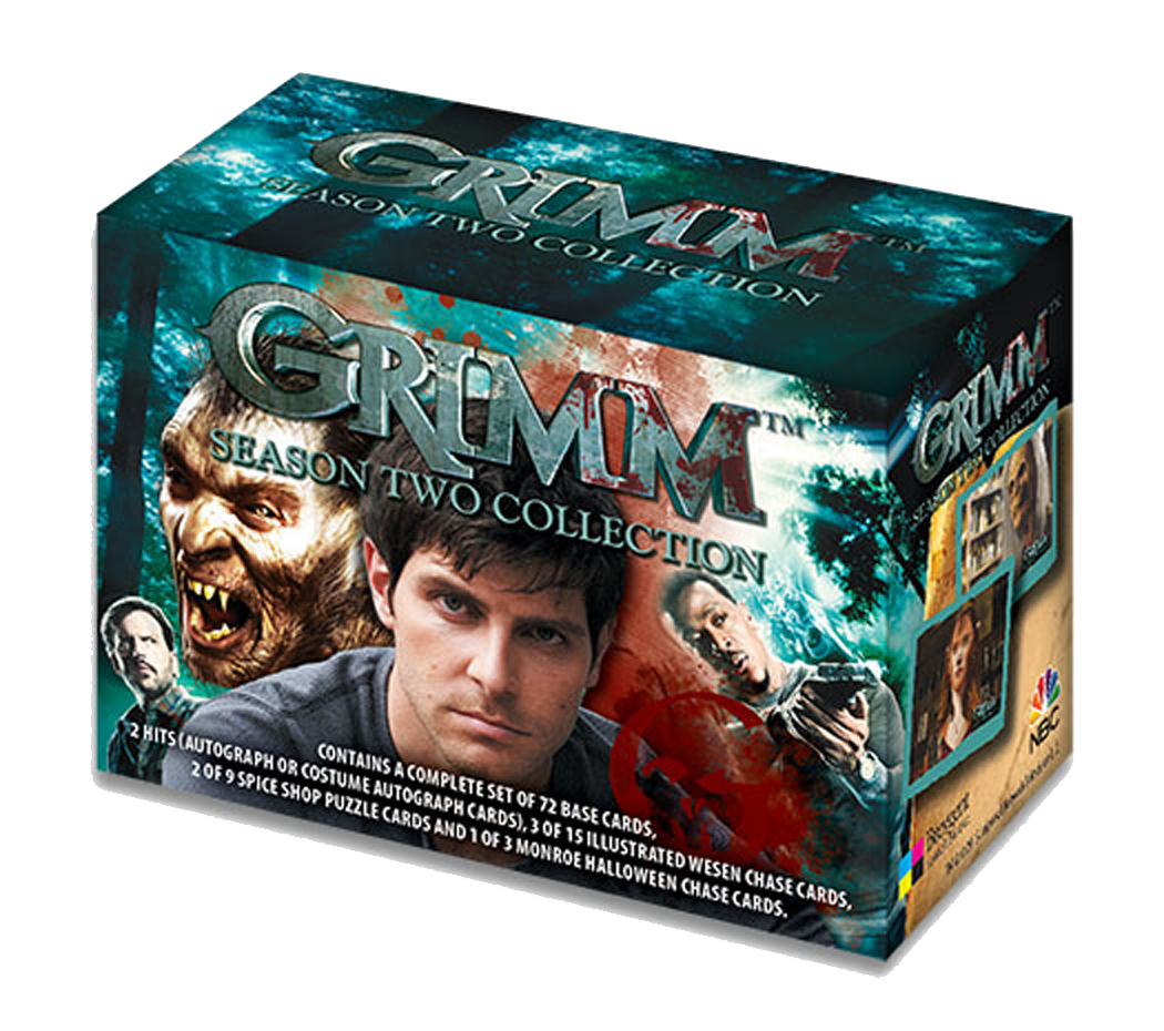 2015 Breygent Grimm Season 2 Factory Sealed Card Set Box with Autograph
