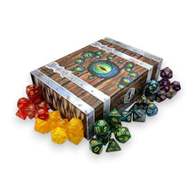 Mimic Chest & Treasure Dice - RPG Accessory Storage & Dice Sets
