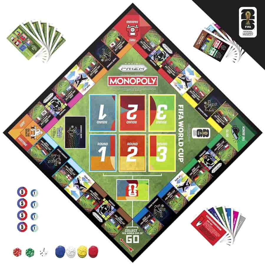 MONOPOLY®: Panini Prizm - Fifa World Cup