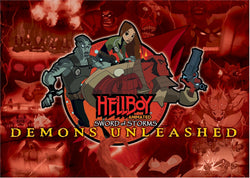 Inkworks 2007 Hellboy Animated Demons Unleashed Uncut Mini-Press Sheet #1 of 99