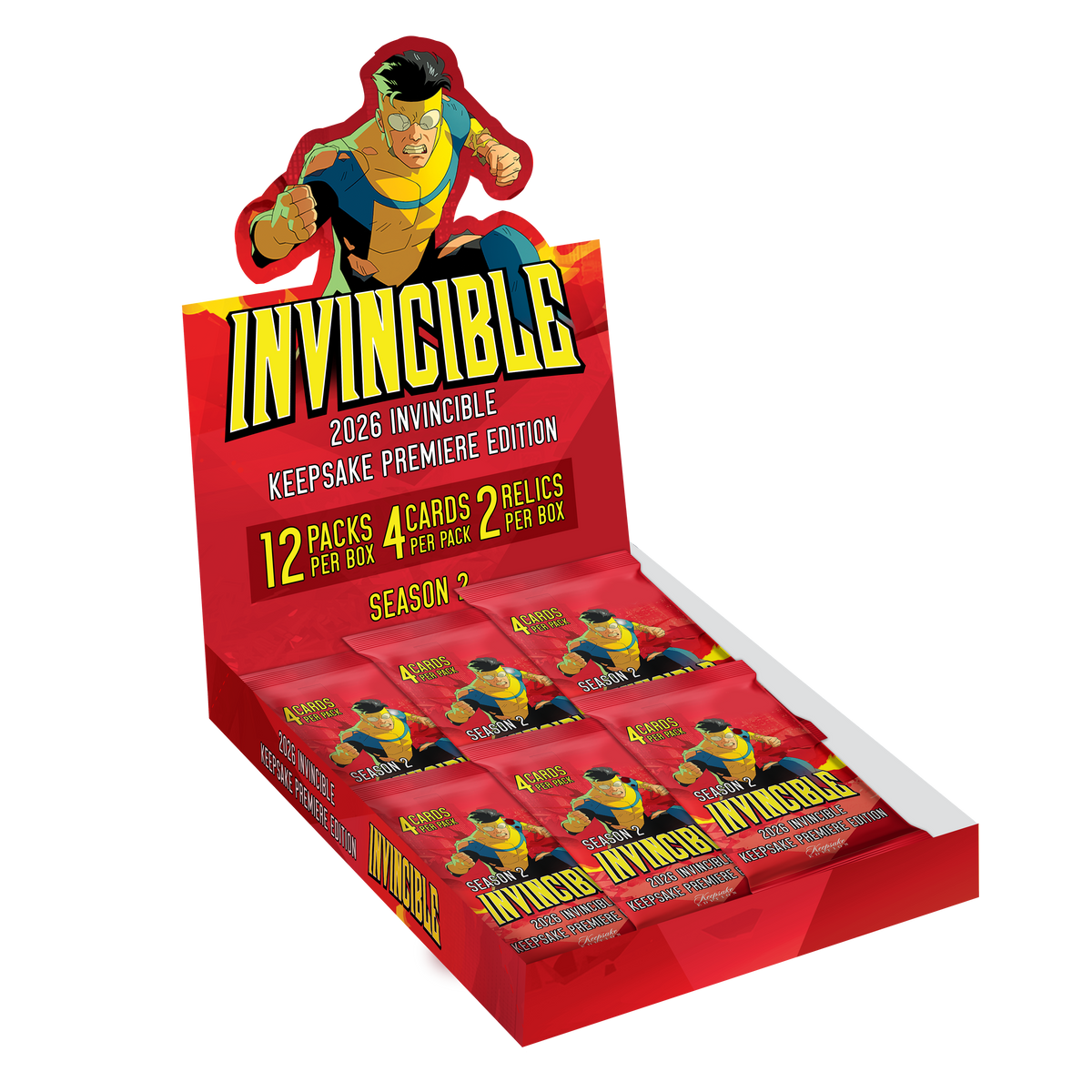 2026 Keepsake Invincible Season 2 Premiere Hobby Edition Box