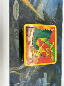 1983 Aladdin Industries Dragon’s Lair Metal Lunch Box and Thermos