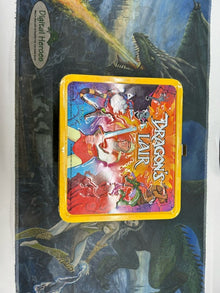 1983 Aladdin Industries Dragon’s Lair Metal Lunch Box and Thermos