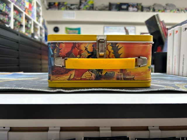 1983 Aladdin Industries Dragon’s Lair Metal Lunch Box and Thermos
