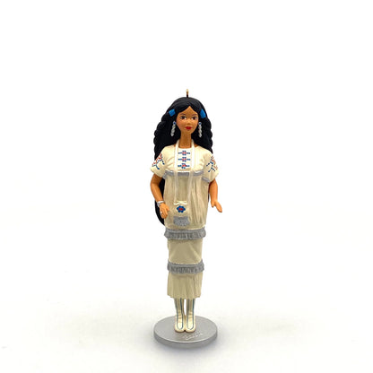 Hallmark Ornament 1996 Native American Barbie 1st