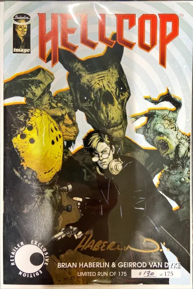 Image Comics HELLCOP #1 Signed Retailer Exclusive 130 of 175