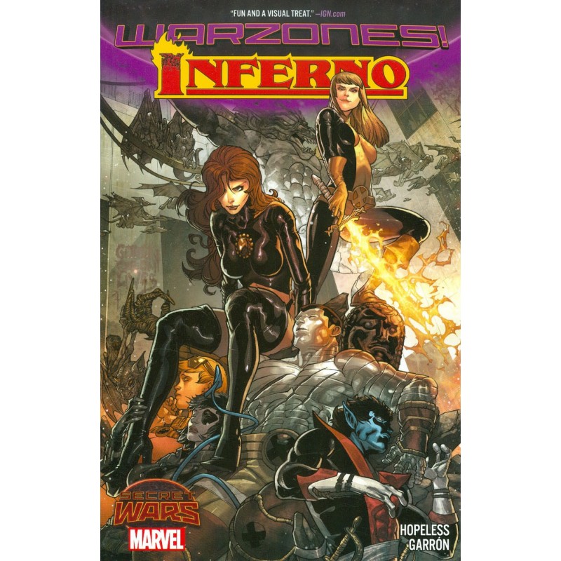 SECRET WARS WARZONES INFERNO TP