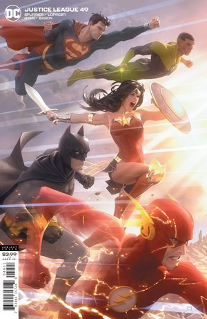 Justice League #49 Alex Garner Variant