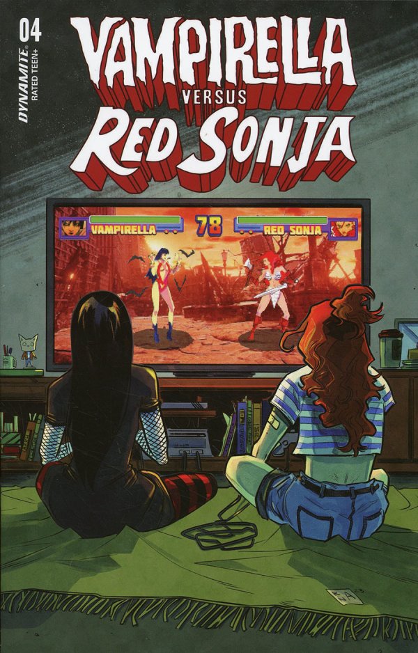 Vampirella vs Red Sonja #4 Cover L Foc Ranaldi Original