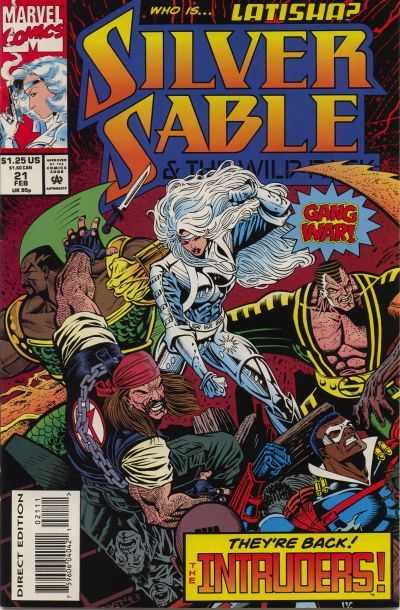 Silver Sable and the Wild Pack #21 1994 FN/VF