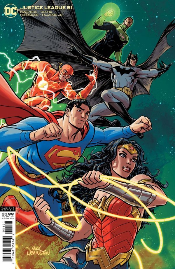 Justice League #51 Nick Derington Varia