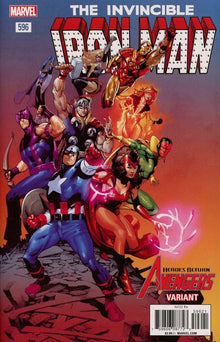 The Invincible Iron Man #596 Chris Stevens Avengers Variant