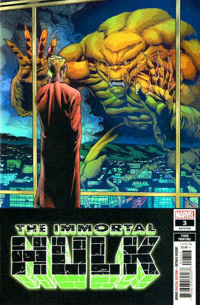 The Immortal Hulk #3 3rd Printing Bennett Variant