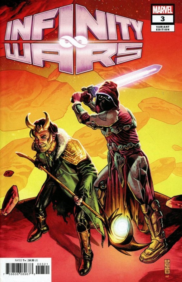 Infinity Wars #3 J.G. Jones 1:10 Promo Variant Edition