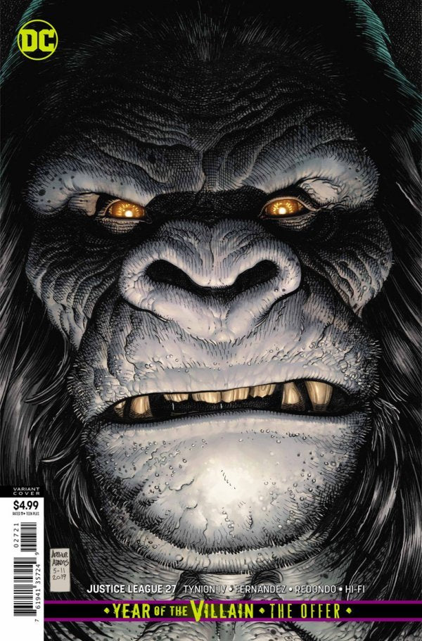 Justice League #27 Arthur Adams Variant