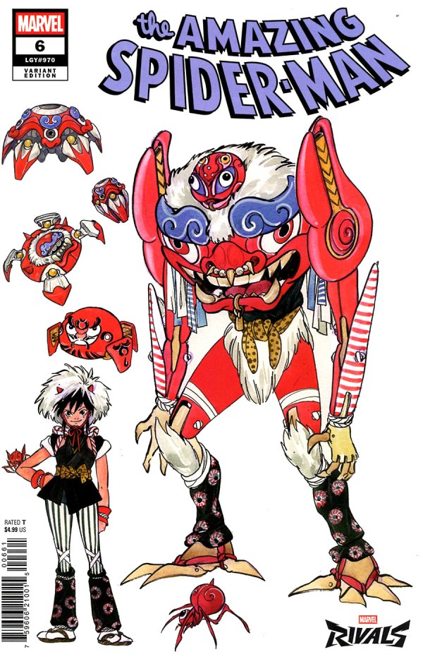 Amazing Spider-Man #6 Peach Momoko Marvel Rivals Variant