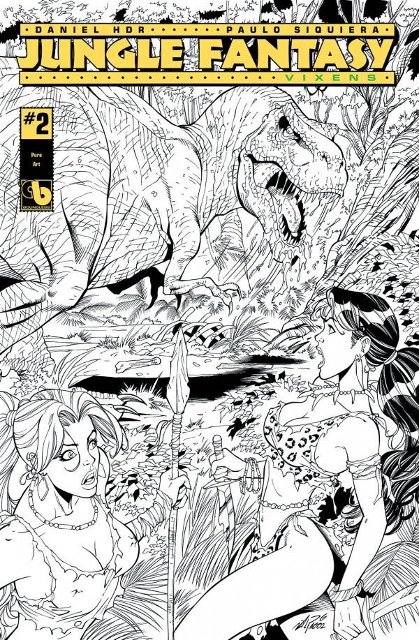 Jungle Fantasy: Vixens #2 Pure Art Order Incentive Cover