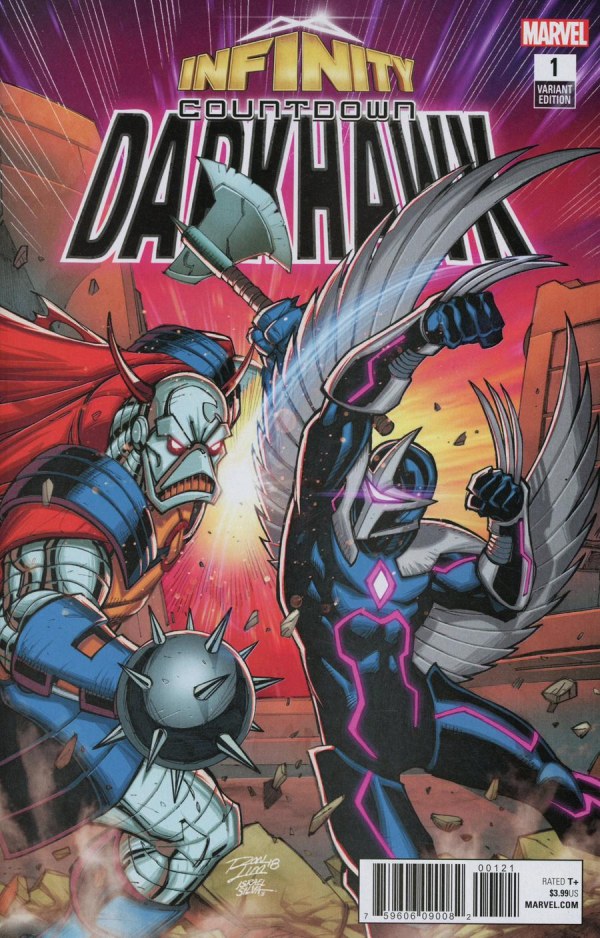 Infinity Countdown: Darkhawk #1 Ron Lim Variant