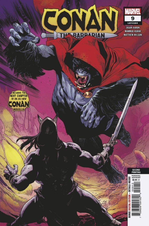 Conan the Barbarian #9 2nd Printing Mahmud Asrar