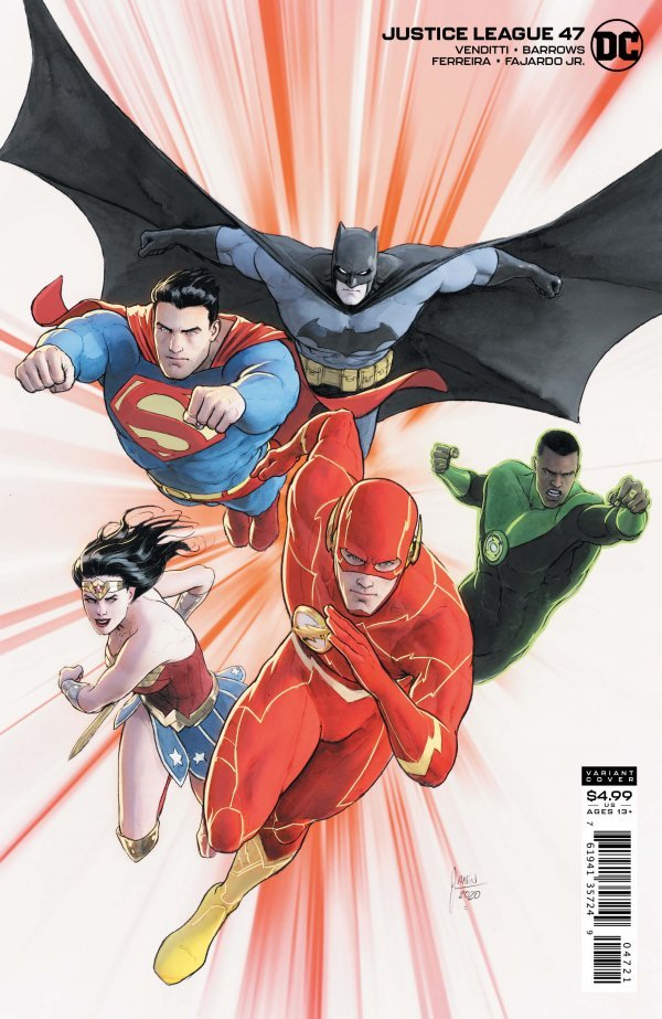 Justice League #47 Mikel Janín Variant