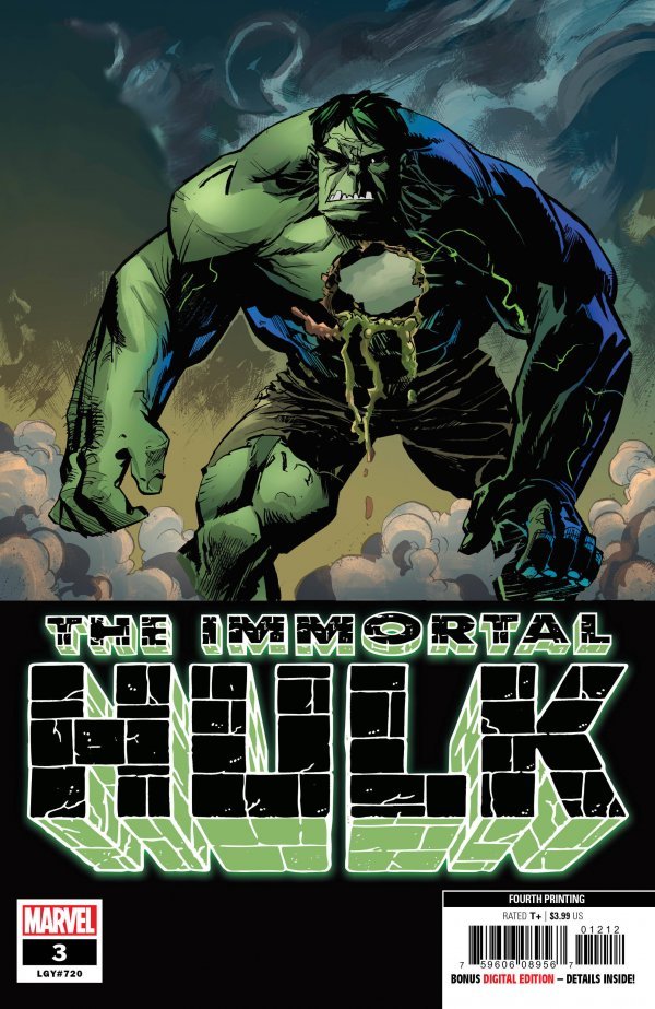 The Immortal Hulk #3 4th Printing Garry Brown