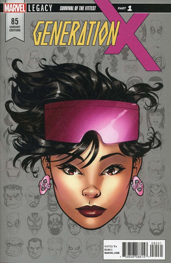 Generation X #85 1:10 Mike McKone Legacy Headshot Variant