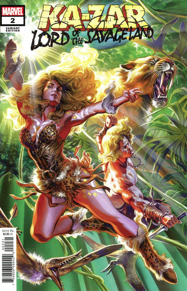 KA-ZAR LORD OF THE SAVAGE LAND 2 MASSAFERA VARIANT