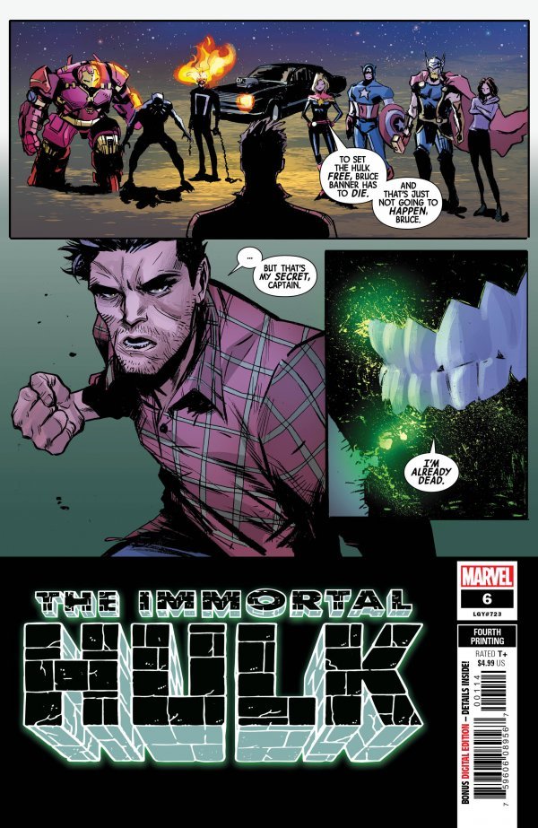 The Immortal Hulk #6 4th Printing Lee Garbett