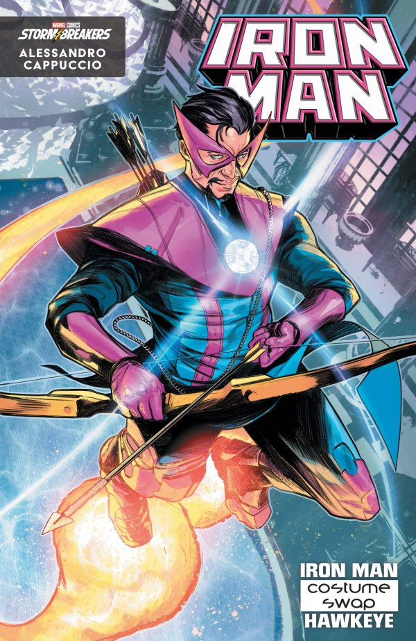 Iron Man #7 Alessandro Cappuccio Hellfire Costume Swap Variant