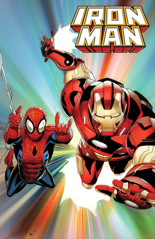 Iron Man #6 Salvador Larroca Foil Variant