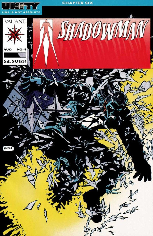 Shadowman #4 (series 1) 1992 FN/VF