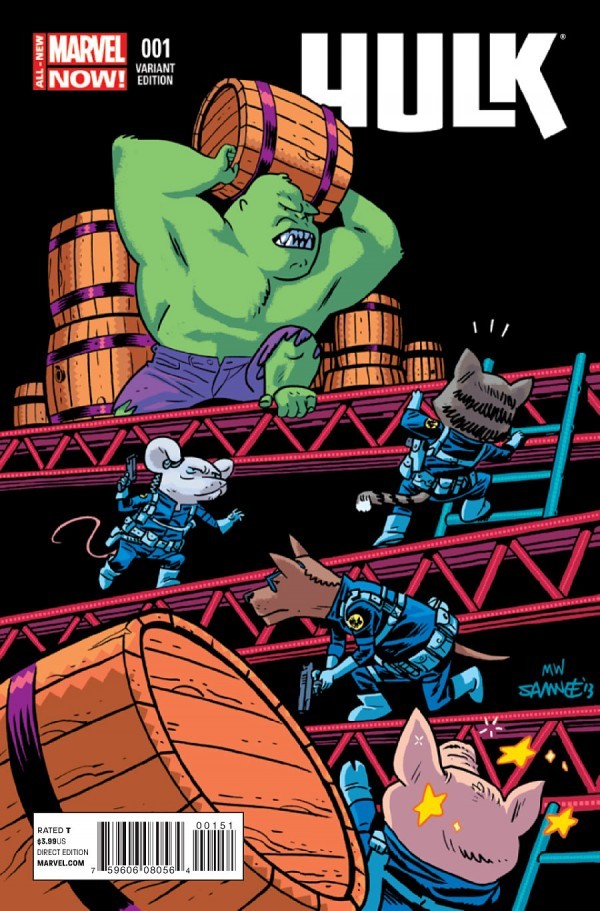 Hulk #1 Samnee Animal Variant