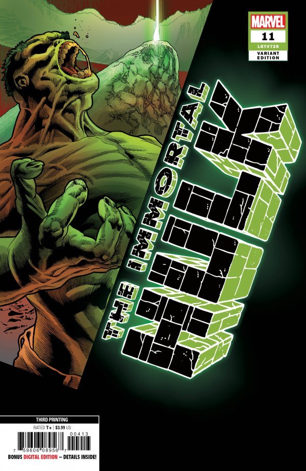 The Immortal Hulk #11 3rd Printing Joe Bennett