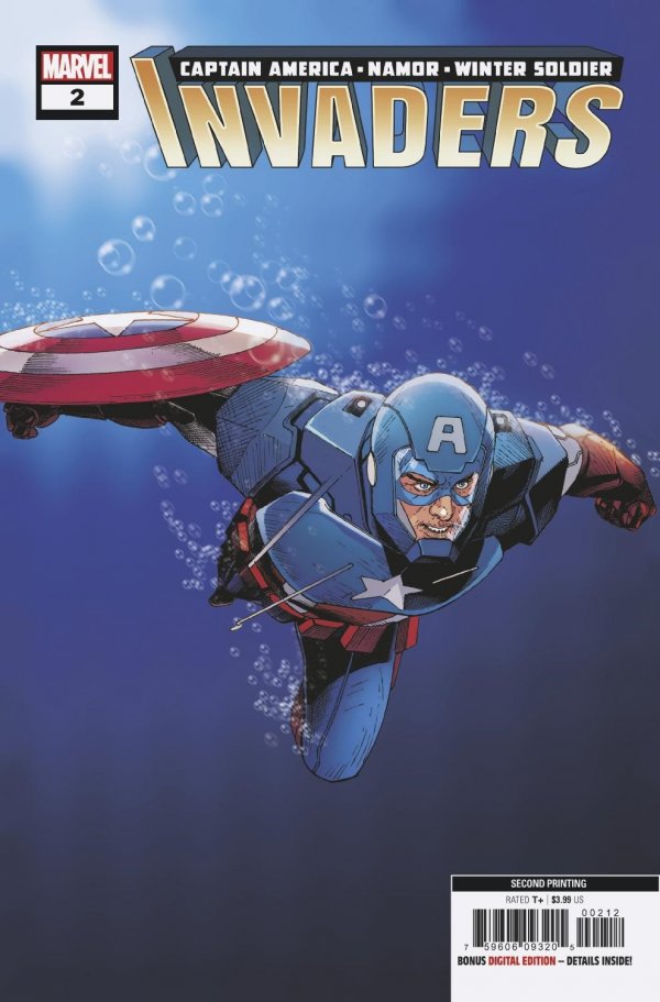 Invaders #2 2nd Printing Magno Variant