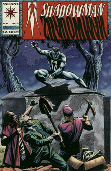 Shadowman #7 (Series 1) 1992 FN/VF