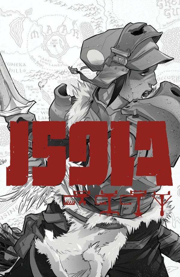 Isola #1 2nd Printing Karl Kerschl Black & White Variant