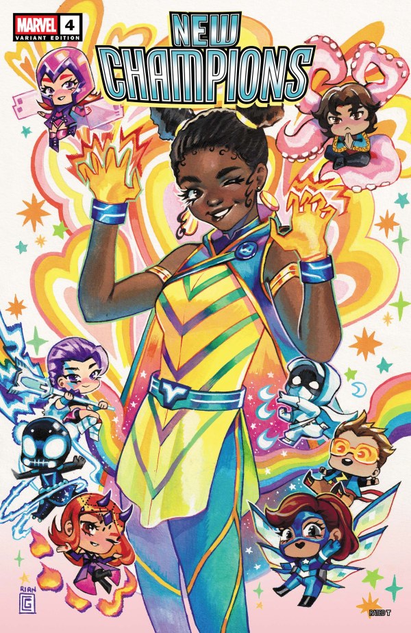 New Champions #4 Rian Gonzales Variant
