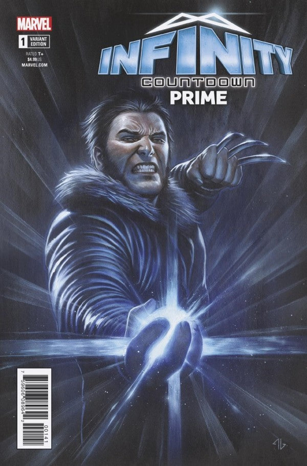 Infinity Countdown Prime #1 Granov Logan Holds Infinity Variant