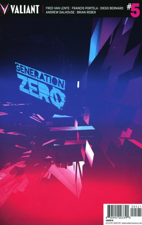 GGeneration Zero #5 Cover B Muller Variant