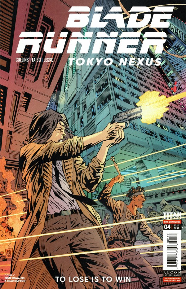 Blade Runner Tokyo Nexus To Lose Is To Win #4 (Of 4) Cover C Piotr Kowalski Variant
