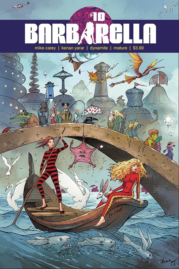 Barbarella #10 Cover E Kenan Yarar Variant