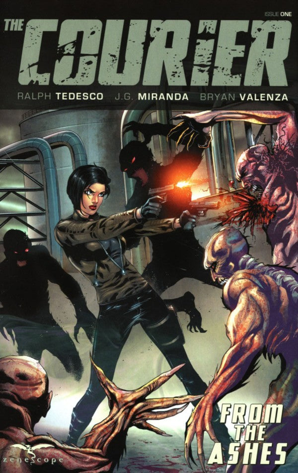 The Courier #1 Cover D Allan Otero Variant