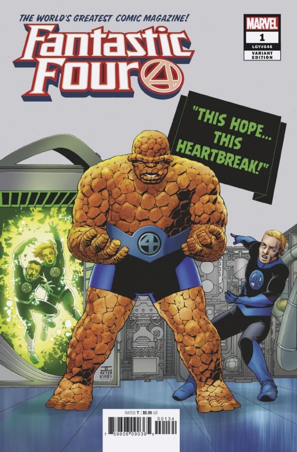 Fantastic Four #1 John Cassaday Variant