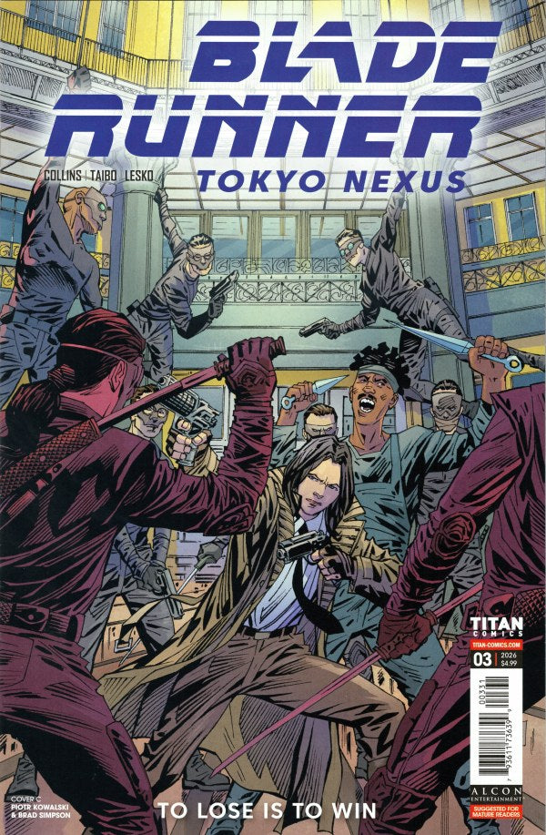 Blade Runner Tokyo Nexus To Lose Is To Win #3 (Of 4) Cover C Piotr Kowalski Variant