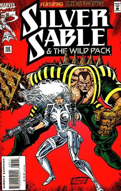 Silver Sable and the Wild Pack #32 1994 FN/VF