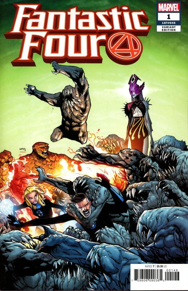 Fantastic Four #1 Humberto Ramos Variant