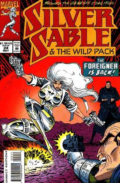 Silver Sable and the Wild Pack #24 1994 FN