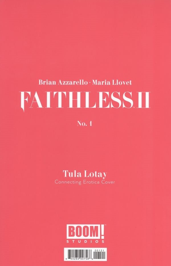 Faithless II #1 Cover B Tula Lotay Erotica Connecting Variant