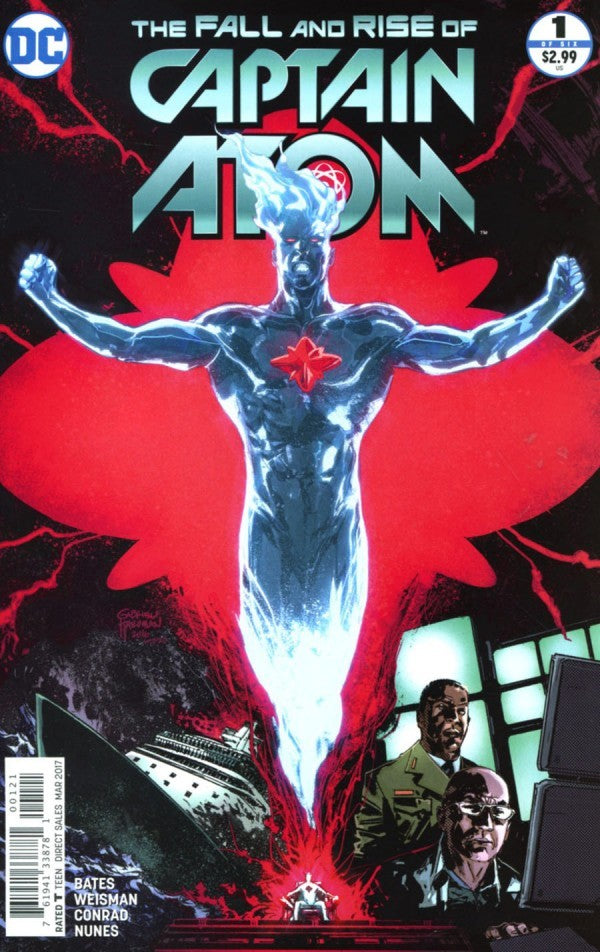 The Fall and Rise of Captain Atom #1 Gabriel Hardman Variant