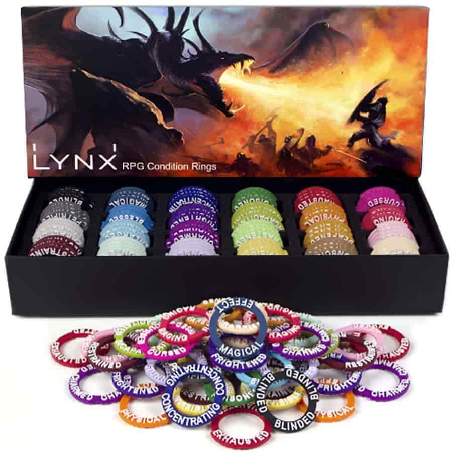 Lynx Accessories: RPG Condition Rings